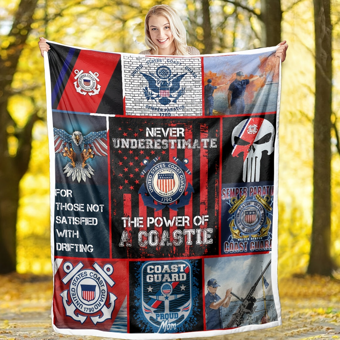 This Eagle Pattern Blanket is a perfect decorative addition for your living room or bedroom. Its ultra-soft fleece fabric will keep you warm and cozy with its temperature-regulating properties. Crafted from 100% premium microfiber, it is lightweight and will add a luxurious feel to any space.