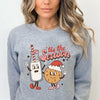 Festive Christmas Graphic Letter Print Sweatshirt - A Cozy Must-Have for Women's Winter Wardrobe