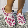 Cute Cartoon Bear Print Slip-On Canvas Shoes for Women: Lightweight and Comfortable Outdoor Comfy Shoes