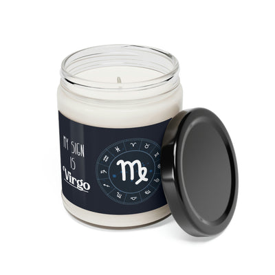 Virgo Is My Zodiac, Choose Your Sign On Candle Template, Zodiac Candle Gift, Soy Candle 9oz CJ44-6