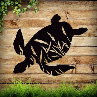 Stunning Sea Turtle Metal Wall Art: Exquisite Modern Décor Gift for Your Home