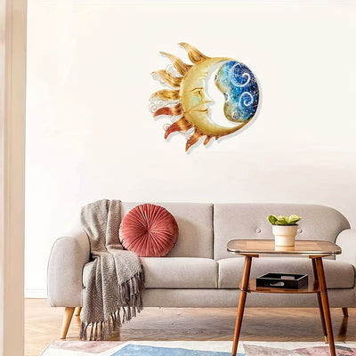 Divine Celestial Metal Art Wall Decoration for Home Interiors