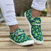 Women's Canvas Shoes with Leaf - Casual Shoes for Comfortable and Stylish Walking