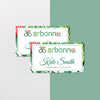 Tropical Leaf And Flowers Arbonne Marketing Bundle, Personalized Arbonne Cards, Arbonne Business Card AB121