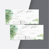 Green Leaves Arbonne Gift Certificate, Personalized Arbonne Business Cards AB138