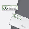 Green Arbonne Address Label Card, Personalized Arbonne Business Cards AB138