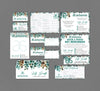 Watercolor Leaves Arbonne Marketing Bundle, Personalized Arbonne Cards, Arbonne Business Card AB146