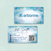 Watercolor And Glitter Arbonne Business Card QR Code, Personalized Arbonne Business Card QR Code AB166