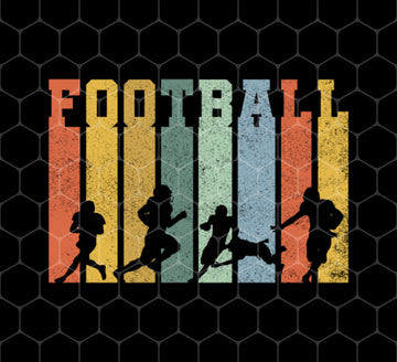 American Football Vintage, Retro Football Season, Png Printable, Digital File