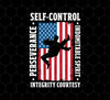 American Taekwondo, Self-Control, Perseverance, Integrity Courtesy, Png Printable, Digital File