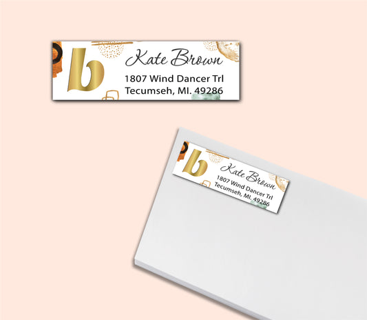 Beautycounter Address Label Cards, Personalized Beautycounter Business Cards BC11