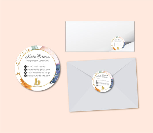 Beautycounter Stickers, Personalized Beautycounter Business Cards BC11