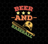 Beer And Baseball, Retro Baseball, American Football, Baseball Gift, Png Printable, Digital File