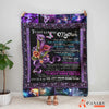 Blanket Gift For Mom, Mother's Day Gift, Love My Best Mom, Blink Background BL129