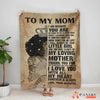 Blanket Gift For Mom, Mother's Day Gift, Love My Mom, My Mom My Queen BL149