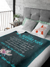 Blanket Gift For Mom-in-law, Mother's Day Gift, Love My Best Mother-in-law BL132