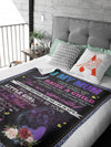 Big Hug For Mom, Galaxy Style Blanket, Best Mother, Mother's Day Gift BL71