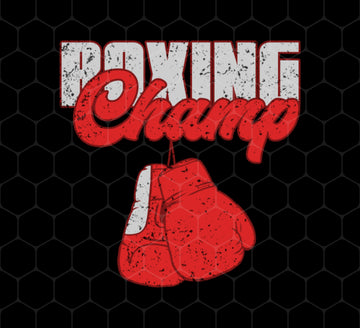 Boxing Lover Png, Boxing Champ Png, Boxer Fighter Png, Red Boxing Png, Png Printable, Digital File