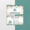 Christmas Arbonne Business Card, Personalized Arbonne Business Cards AB145