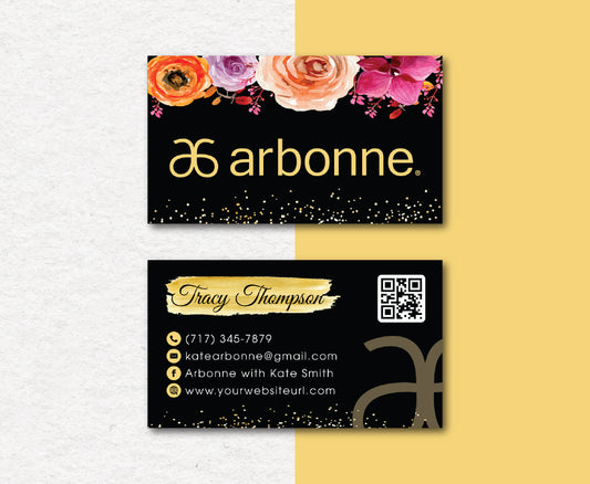 Arbonne Card Custom, Personalized Arbonne Business Cards, Digital File AB50