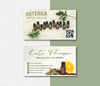 Personalized doTERRA Business Card, Essential Oils Cards, Custom QR Code, Digital File DT07