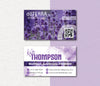 Personalized doTERRA Business Card, Essential Oils Cards, Custom QR Code, Digital File DT09
