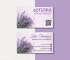 Personalized doTERRA Business Card, Essential Oils Cards, Custom QR Code, Digital File DT10