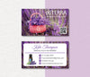 Personalized DOTERRA Business Card, Essential Oils Cards, Custom QR Code, Digital File DT13