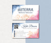 Personalized doTERRA Business Card, Custom QR Essential Oils Cards, Digital File DT141