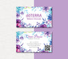 Personalized doTERRA Business Card, Essential Oils Cards, Custom QR Code, Digital File DT35