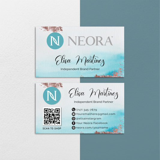 Neora Business Card, Personalized Neora Business Cards NR15
