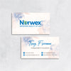 Personalized Norwex Business Cards, Watercolor Norwex Business Card NR55