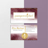 Glitter Pampered Chef Business Card, Personalized Pampered Chef Business Cards PPC17