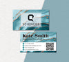 Personalized Q Sciences Business Card, Q Sciences Custom QR Code Cards QS03