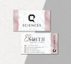 Personalized Q Sciences Business Card, Q Sciences Custom QR Code Cards QS10