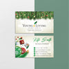 Merry Christmas Young Living Business Card, Personalized Young Living Business Cards YL67