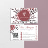 Greenery Younique Business Card, Watercolor Business Card, Personalized Younique Business Cards YQ23