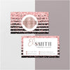 Glitter Pink Rose Gold Scentsy Business Card, Personalized Scentsy Business Cards SS16