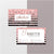 Personalized Plexus Business Cards, Printable Plexus Business Cards PL08