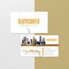 Gold Luxury Beautycounter Business Card, Personalized Beautycounter Business Cards BC101