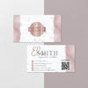 Personalized Scentsy Business Card, Pink Marble Scentsy Business Cards SS15