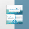 Luxury Blue Pampered Chef Business Card, Personalized Pampered Chef Business Cards PPC12
