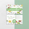 Fresh Style Pampered Chef Business Card, Personalized Pampered Chef Business Cards PPC14