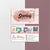 Editable Rosegold Glitter Scentsy Business Card, Personalized Scentsy Business Cards SS25