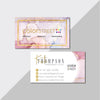 Custom Marble Color Street Business Card, Color Street Application Nail Card CL201