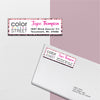 Color Street Address Label, Personalized Color Street Catalog Sticker CL213