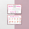 Color Street Twosie Card Printable, Personalized Color Street Business Cards CL213