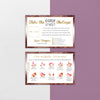 Color Street Twosie Card Printable, Personalized Color Street Business Cards CL223