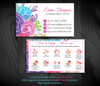 Personalized Color Street Application Cards, Color Street Business Card CL79