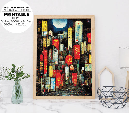 The City And The City, China Mieville, Stanley Donwood Design, Poster Design, Printable Art